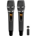 Vocopro VocoPro USBCASTHANDHELD Dual Wireless USB Handheld Microphone System USBCASTHANDHELD